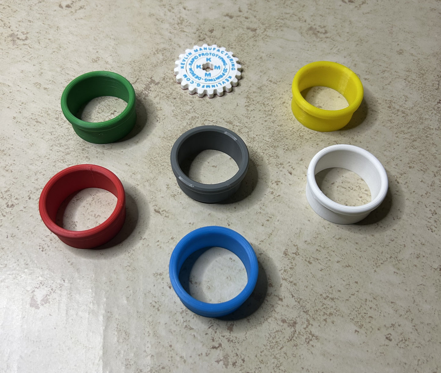 Set of 5 Colored Inserts for MicCaddy Mic Holder