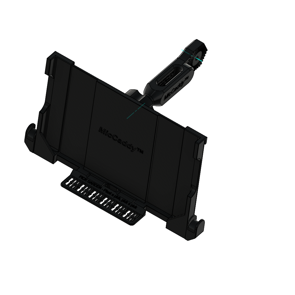 Adjustable MicCaddy™ Tablet Holder
