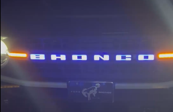 COMING SOON! Bronco LED Grill Lights - WOW!