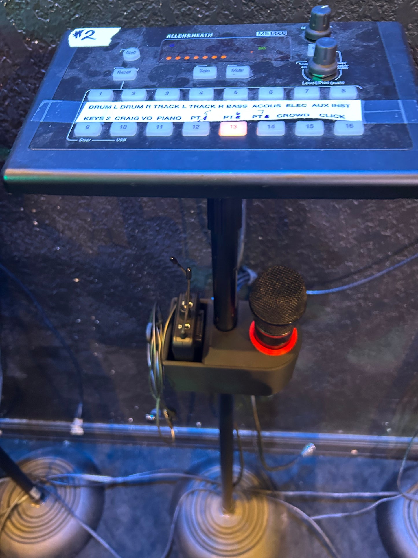 MicCaddy Economy Side-by-Side Style Mic/Transmitter/Earbud Holder