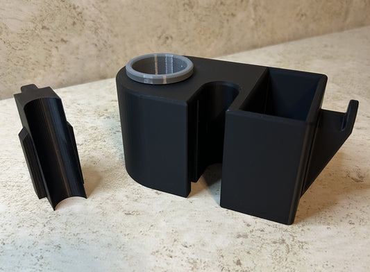 MicCaddy Economy Side-by-Side Style Mic/Transmitter/Earbud Holder