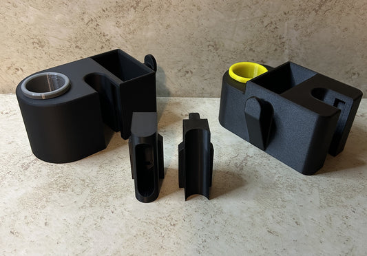 MicCaddy Heavy Duty Side-by-Side Style Mic/Transmitter/Earbud Holder