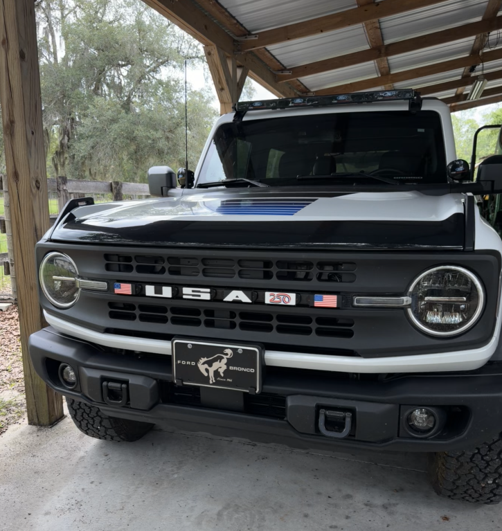 COMING SOON! Bronco LED Grill Lights - WOW!