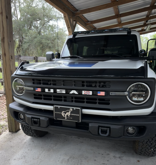 COMING SOON! Bronco LED Grill Lights - WOW!