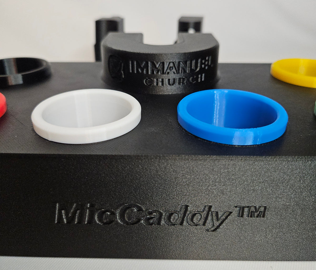 MicCaddy™ Six Mic Holder