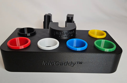 MicCaddy™ Six Mic Holder